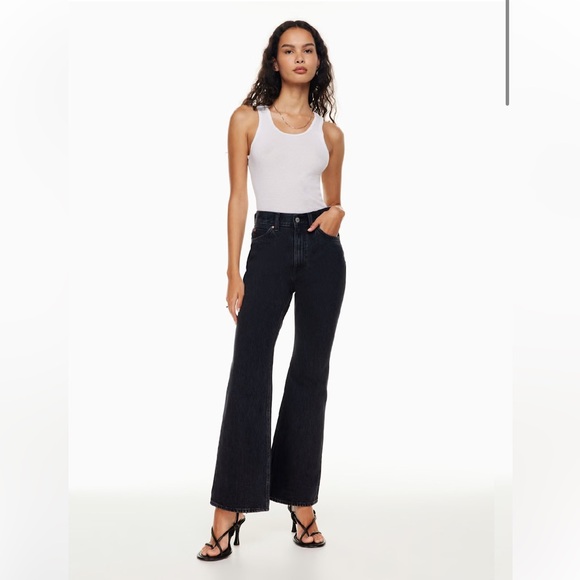 Denim Forum Denim - DENIM FORUM Marlene 60s High Rise Flare Jeans